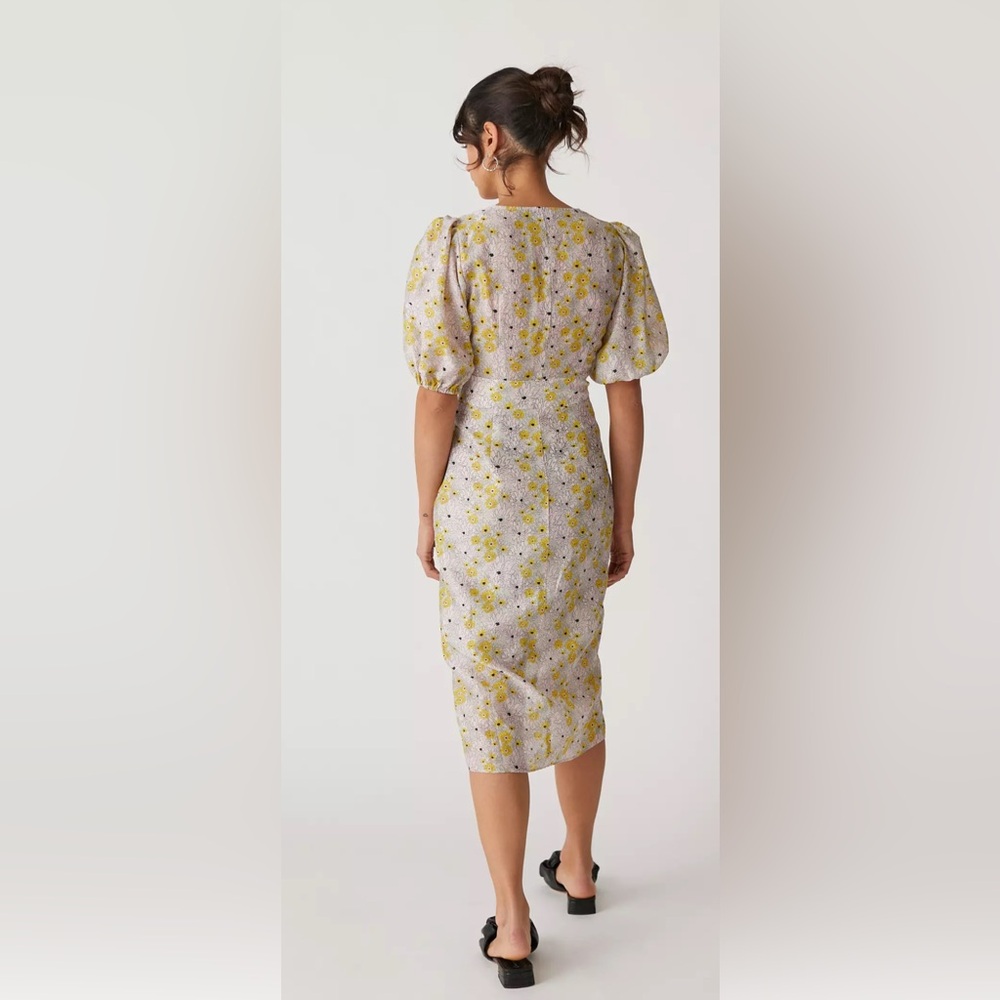 HOST PICK Urban Outfitters x MinkPink, Mitta linen floral dress - Picture 5 of 6